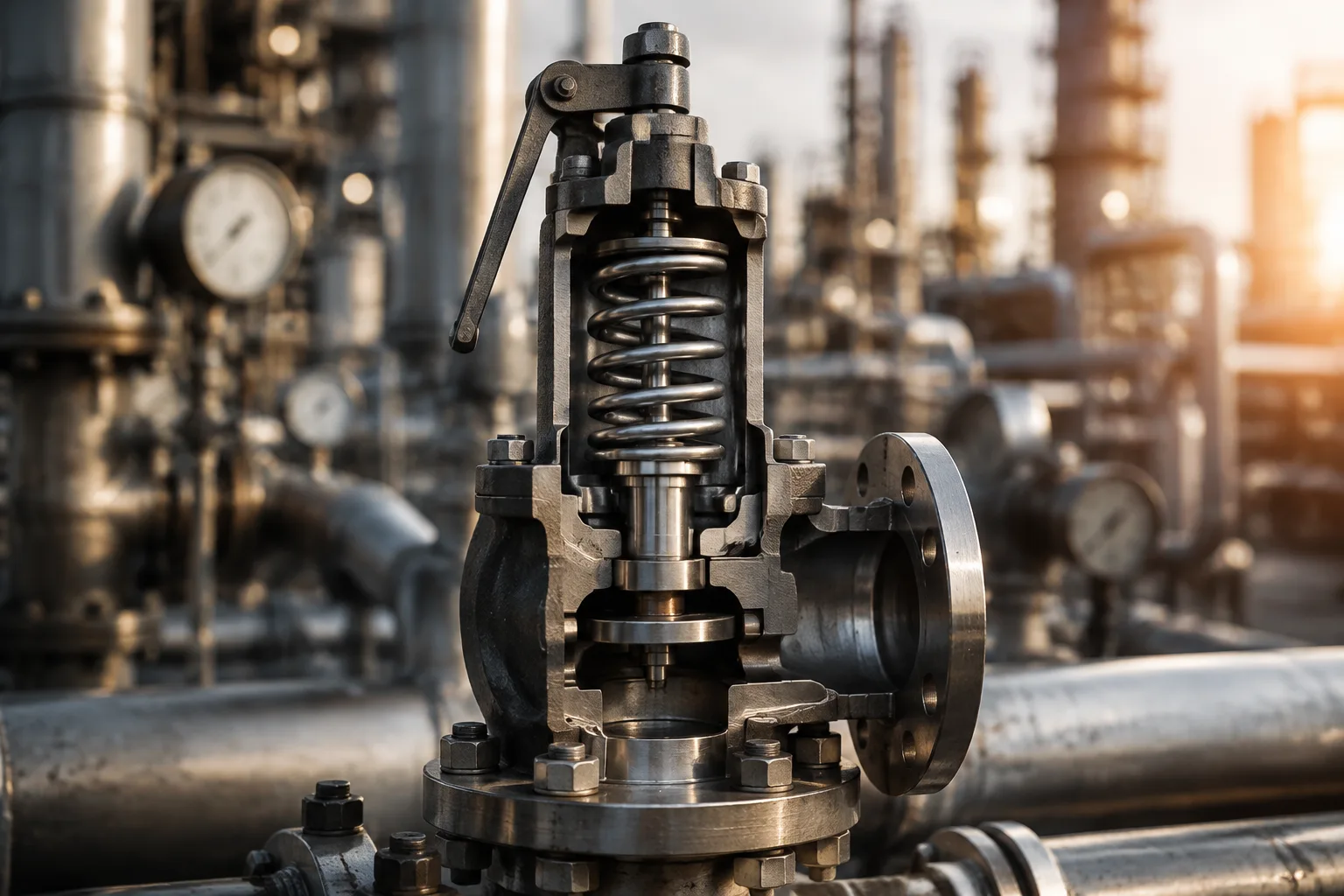 ۳. مبانی، ساختار و مکانیزم شیر ریلیف (Relief Valve)