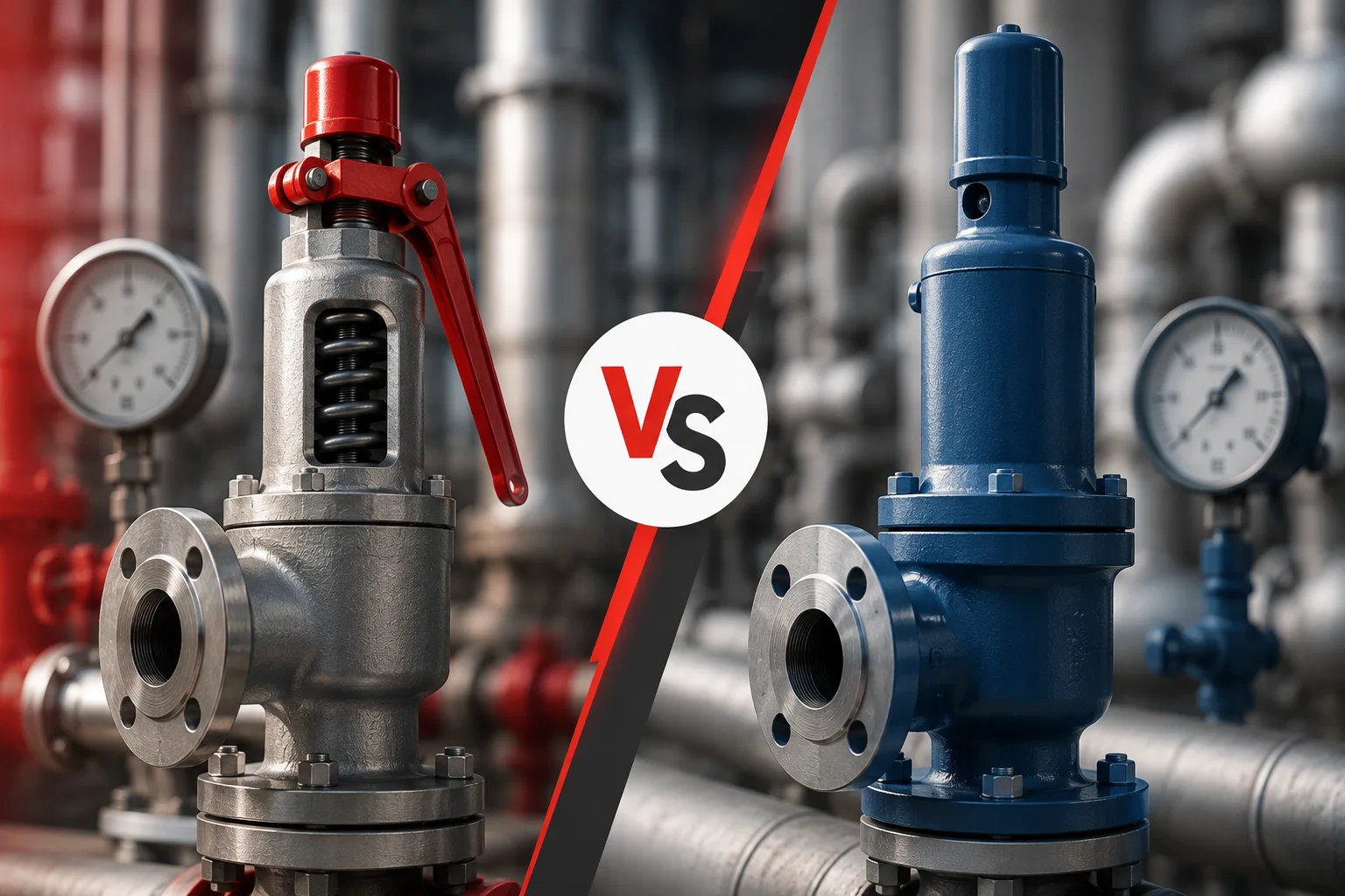 تفاوت سیفتی ولو (Safety Valve) و ریلیف ولو (Relief Valve) به زبان ساده